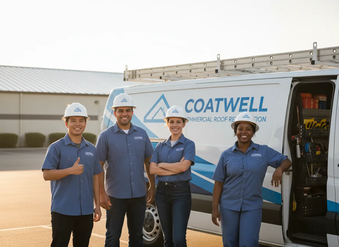 Commercial roof coating company in Sciota, PA